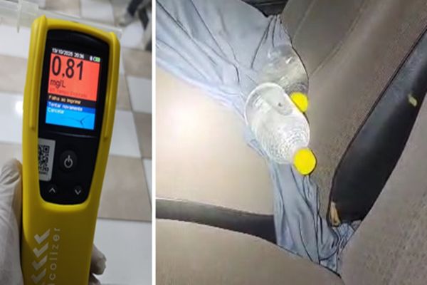 Motorista embriagado é preso após dirigir na contramão na BR-376 em Apucarana