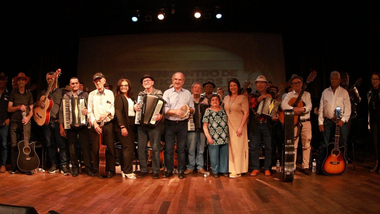 Encontro de Violeiros e Sanfoneiros 60+ emociona e celebra a cultura raiz de Cascavel