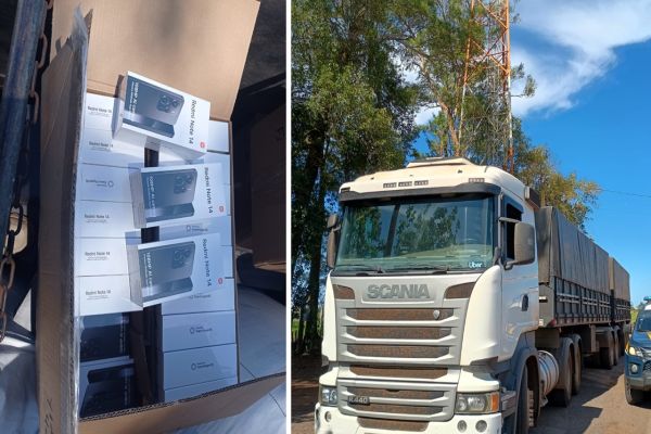 Polícia Rodoviária Federal apreende 1,4 tonelada de maconha em carreta na BR-369, em Ubiratã