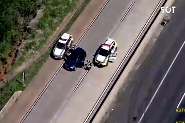 Imagem referente a notícia: Falcão 12 intercepta Celta azul e apreende 145kg de maconha em operação no interior do Paraná