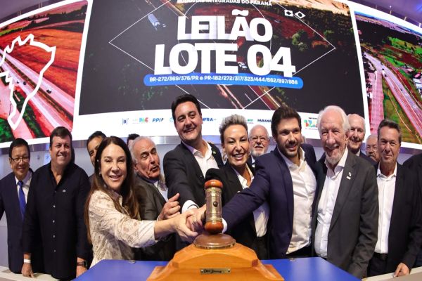 Imagem referente a notícia: Com desconto de 21,3% sobre tarifa, EPR arremata Lote 4 e investirá R$ 18 bilhões no Paraná