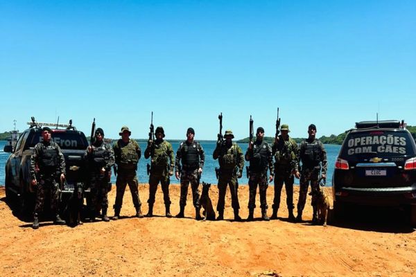 Força total na fronteira: megaoperação do BPFRON causa prejuízo milionário ao crime