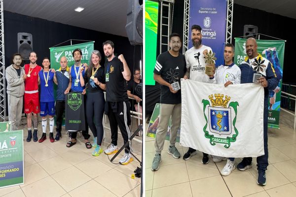 Imagem referente a notícia: Potência do esporte, Cascavel é grande campeã do Paraná Combate 2025