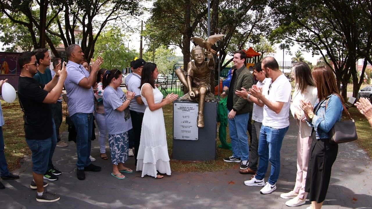 Parque da Paz Nando Lorenzo é inaugurado em Cascavel e transforma dor em reflexão