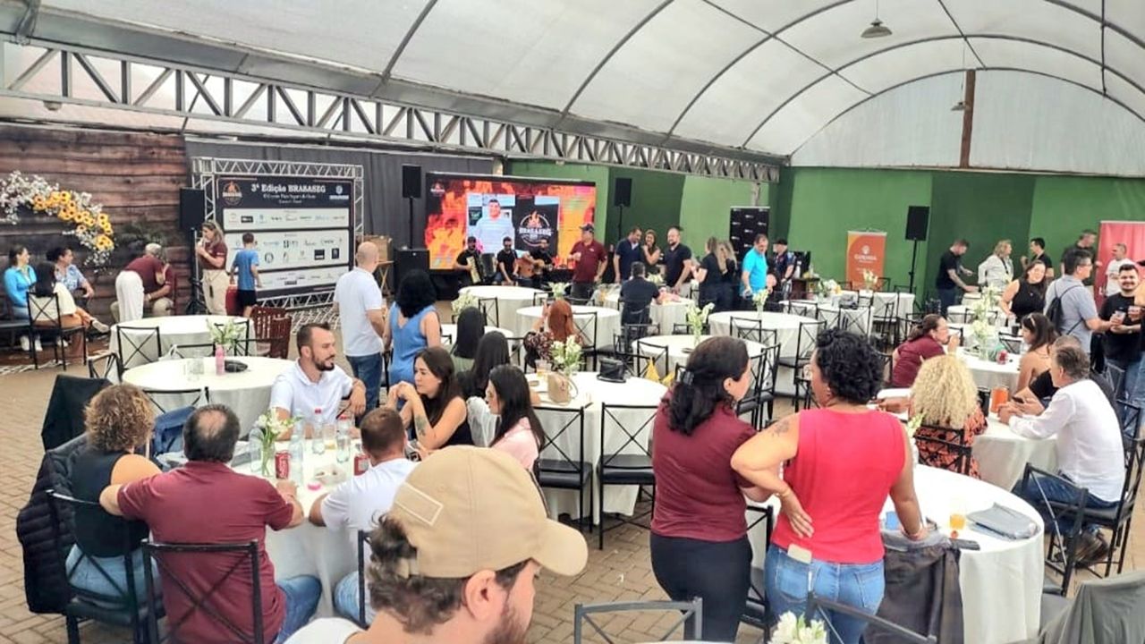 Festa de churrasco e prêmios marca o sucesso da 3ª edição do Brasaseg em Cascavel