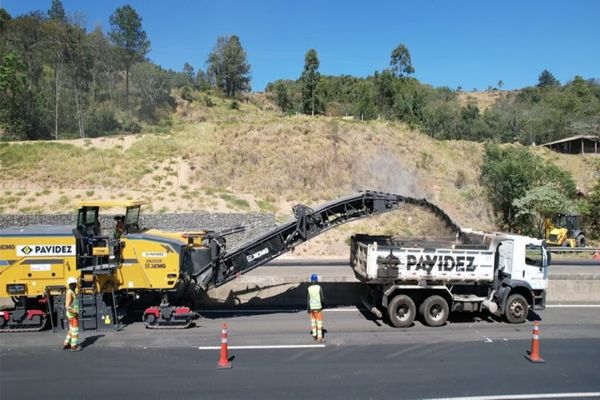 PRVias atinge 43% de recuperação estrutural do asfalto previsto nos trabalhos iniciais