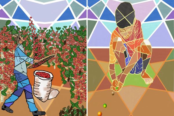 Imagem referente a notícia: Aeroporto Regional do Oeste é cenário para exposição "A Arte Tropicalista"