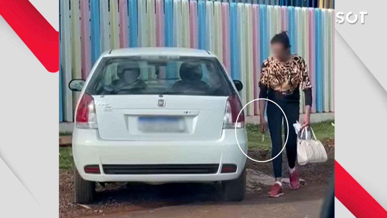 Fúria em frente a CMEI: Mulher saca faca e fura pneus durante confusão por dívida de carro em Lindoeste