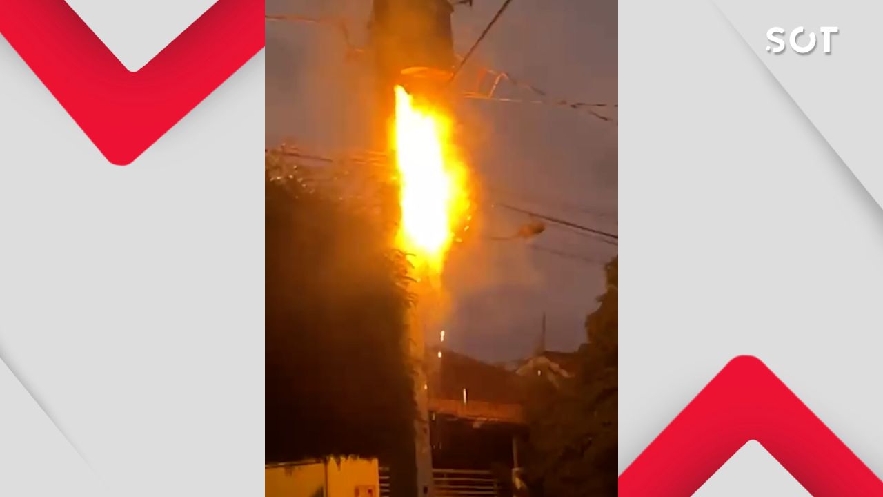 Fogo em transformador deixa moradores do Jardim Angra dos Reis sem luz e internet