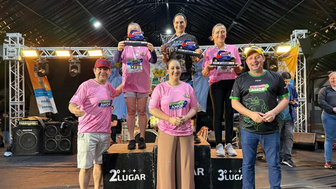 Pato Bragado dá show em segunda etapa do Circuito AMOP de Corrida de Rua