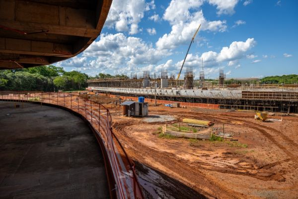 Imagem referente a notícia: Itaipu Binacional, Unops/ONU e Unila lançam programa de visitação da obra do novo Campus Arandu