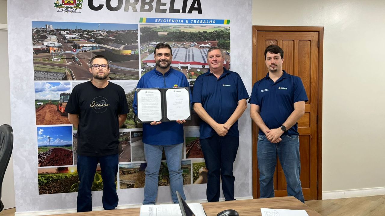 Corbélia dá ordem de serviço para instalação de 39 novos pontos de ônibus