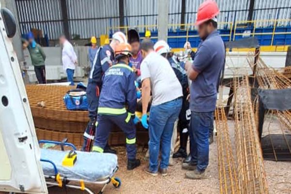 Homem sofre perfuração no abdômen em grave acidente de trabalho em Corbélia