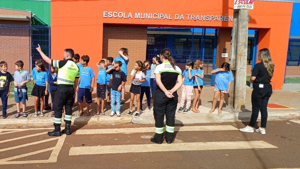 Transitar intensifica ações de educação no trânsito em escolas de Cascavel