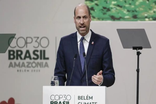 Imagem referente a notícia: Príncipe William elogia iniciativa do Brasil para florestas tropicais