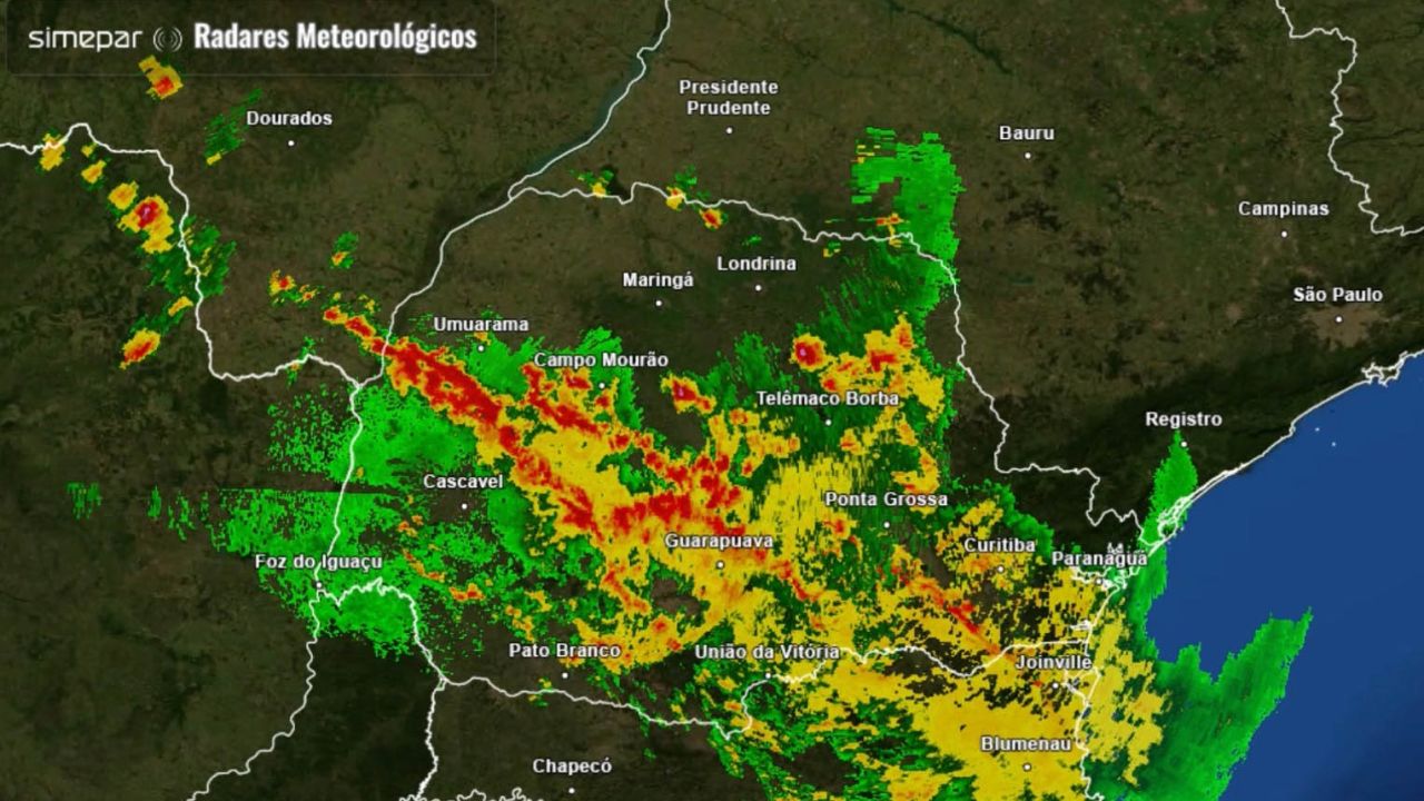 Município de Rio Bonito do Iguaçu foi atingido por um Tornado F2, confirma Simepar