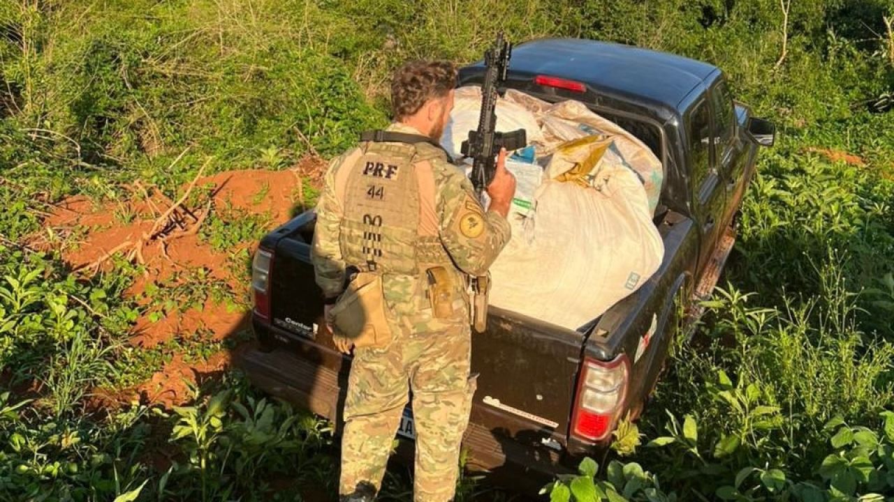 PRF apreende uma tonelada de agrotóxicos contrabandeados no Oeste do Paraná