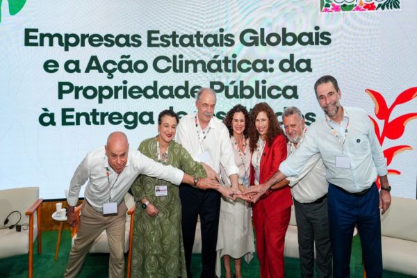 Imagem referente a notícia: Evento na COP30 destaca papel da empresa pública na transição ecológica