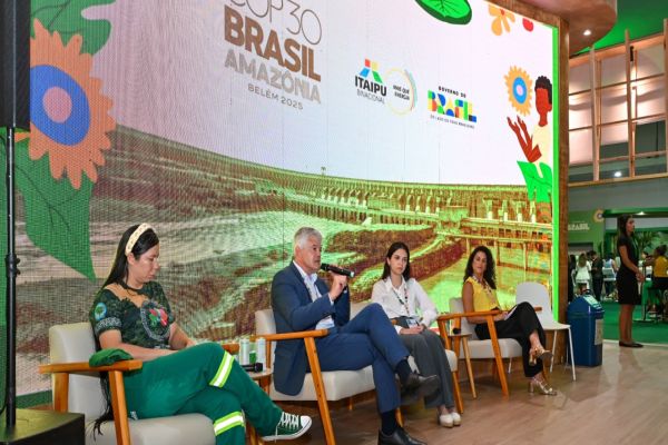 Imagem referente a notícia: COP30: Itaipu apresenta modelo para cidades resilientes baseado em inclusão social e economia circular