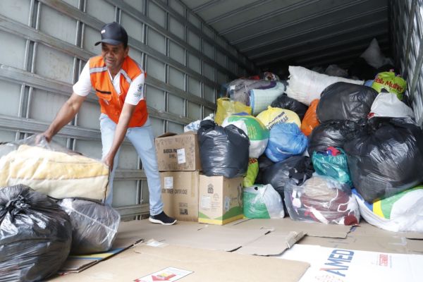 AJUDA HUMANITÁRIA | Cascavel já arrecadou quase 80 toneladas em doações para famílias atingidas pelo tornado em Rio Bonito do Iguaçu