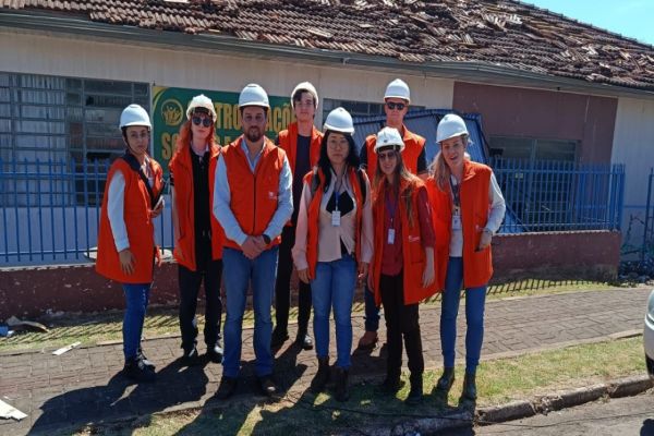 Imagem referente a notícia: Engenheiros e arquitetos da Unioeste atuam voluntariamente em Rio Bonito do Iguaçu