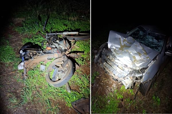 Imagem referente a notícia: Colisão complexa na PRC-467 deixa um jovem morto e outro gravemente ferido em Marechal Cândido Rondon