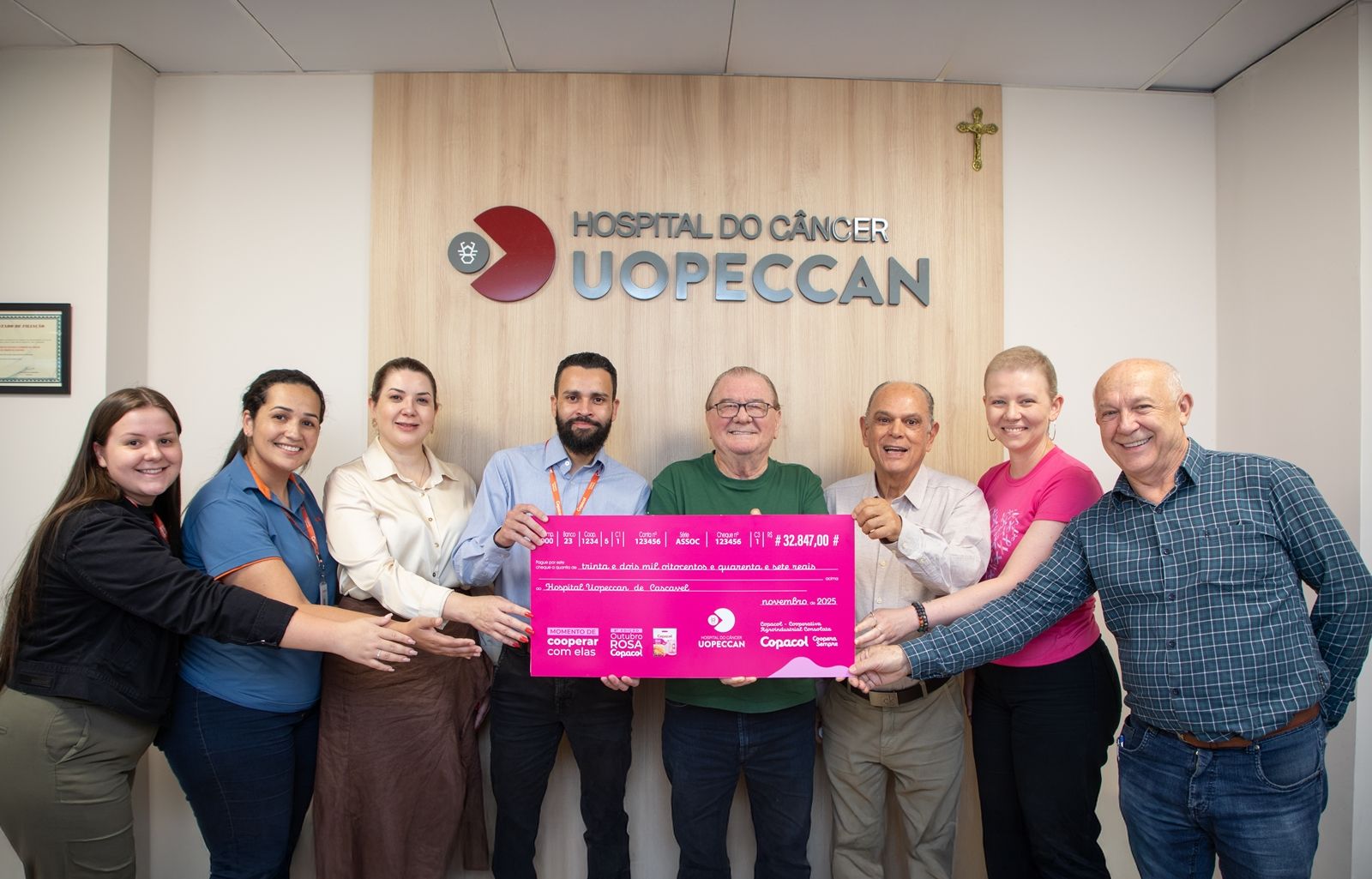 Campanha Outubro Rosa Copacol bate recorde e reforça compromisso com a vida