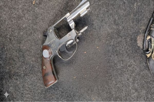 Imagem referente a notícia: PRF flagrou motorista com arma de fogo ilegal em abordagem na BR-369