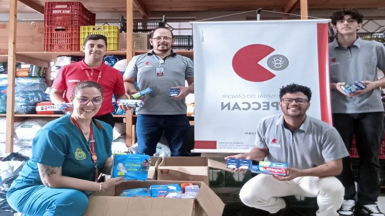 Ação realizada pelo curso de Estética e Cosmética arrecada mais de 600 itens de higiene, em Cascavel