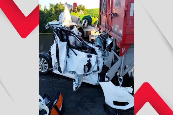 Grave acidente na BR-376 deixou três mortos e dois feridos em São José dos Pinhais