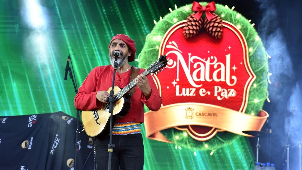 Agenda: Programação cultural do Natal Luz e Paz reserva música, teatro e tradição no Palco Arena, em Cascavel