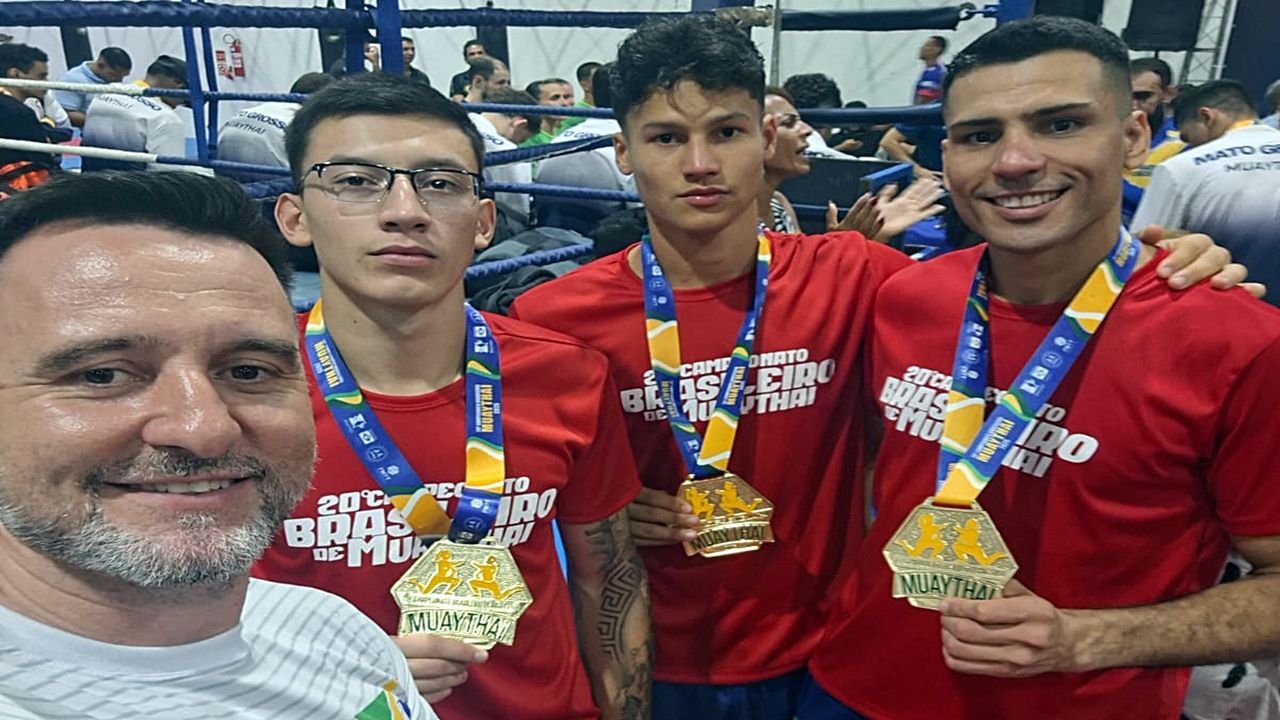 Cascavel brilha no 20º Brasileiro de Muaythai com três campeões e vagas para o Mundial