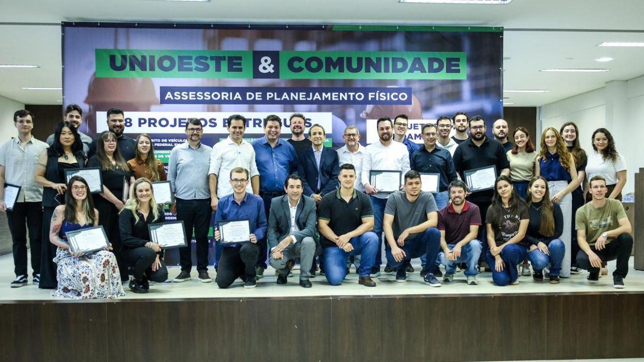 Assembleia Legislativa reconhece trabalho técnico do Setor de Engenharia da Unioeste