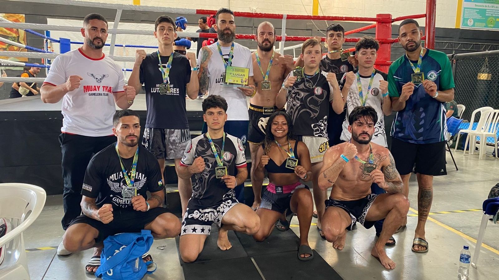 Cascavel conquista o título geral por equipes no Campeonato Brasileiro Interclubes de Muaythai 2025