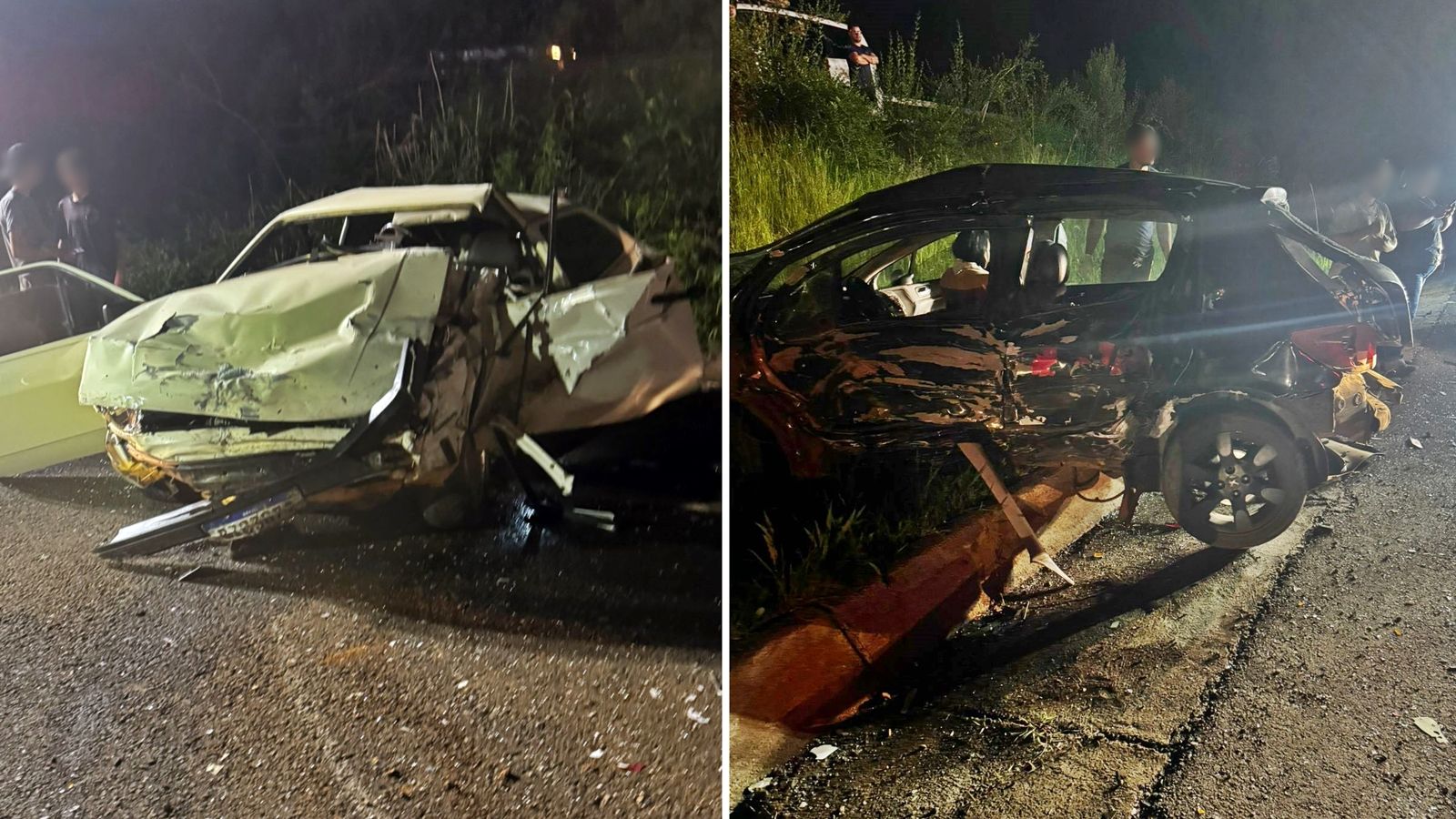 Cinco pessoas ficam feridas em violenta colisão na PR-475 no sudoeste do Paraná