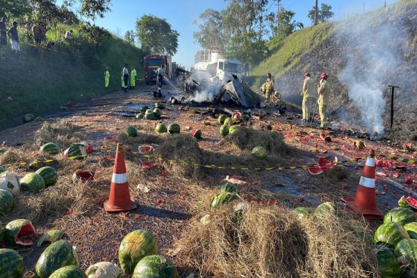 Motorista morre carbonizado em batida na PR-092, em Santo Antônio da Platina