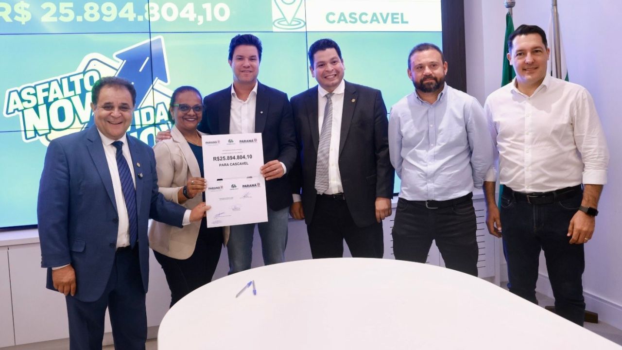 Marginais da BR-277 em Cascavel receberão R$ 25,8 milhões para revitalização