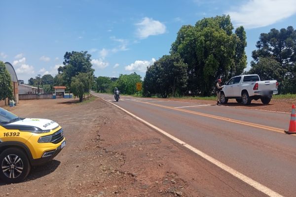 Imagem referente a notícia: Operação do BPRv intensifica fiscalização e garante feriado sem óbitos na Região Oeste