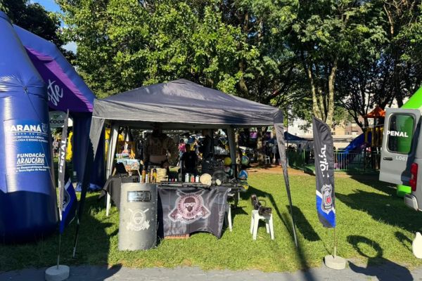 Equipamentos, tecnologias e projetos desenvolvidos pela PPPR no sistema prisional são expostos em evento solidário em Cascavel