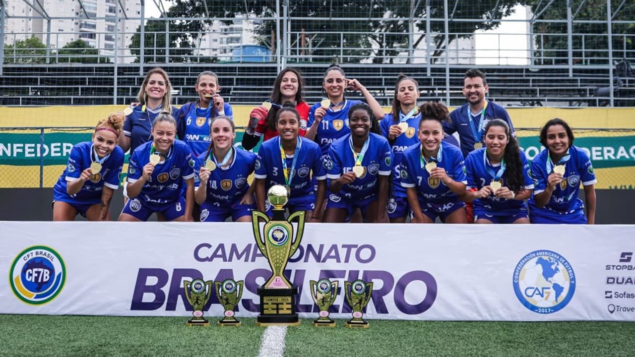Estrelas do Oeste conquista o título brasileiro invicto e consolida era de ouro no Futebol 7 Feminino