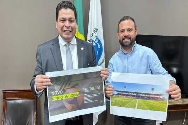 Imagem referente a notícia: Novo Ninho da Cobra: Estádio histórico de Cascavel receberá investimento de R$ 5 milhões e será totalmente revitalizado