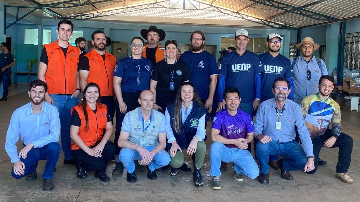 Unioeste participa de operação integrada em Rio Bonito do Iguaçu com uso de drones para mapeamento de danos