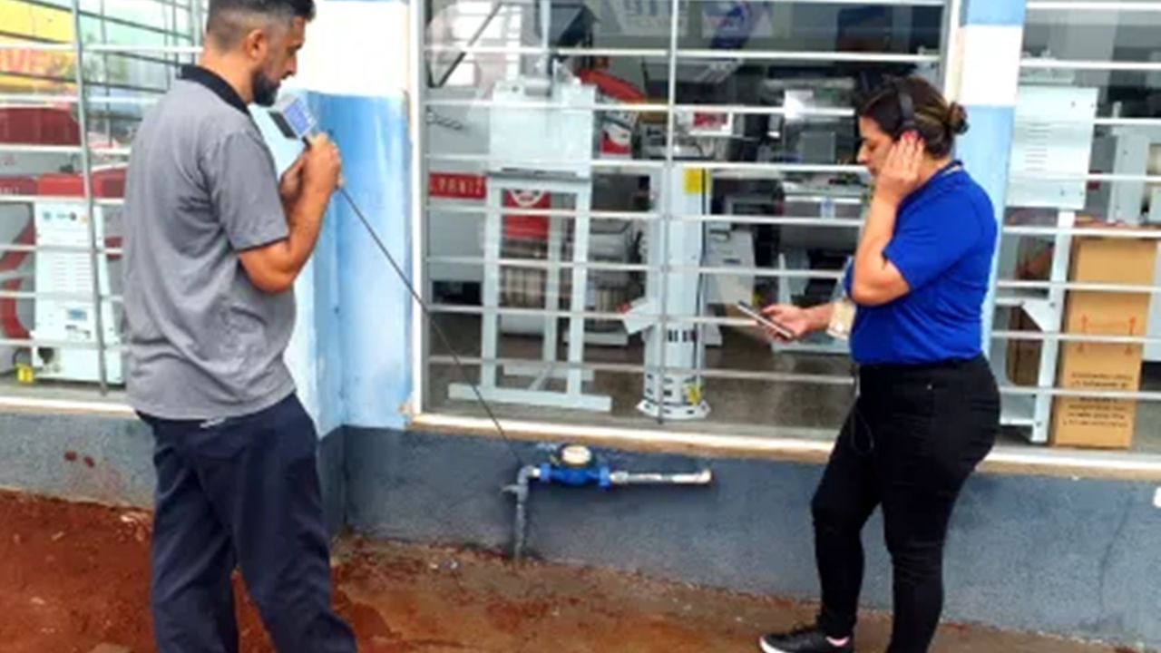 Sanepar usa IA em Cascavel e reduz tempo de detecção de vazamentos pela metade