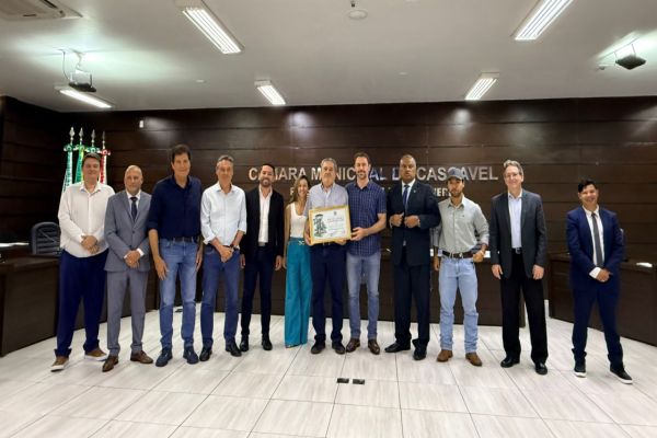 Câmara de Cascavel homenageia Sociedade Rural com Voto de Louvor