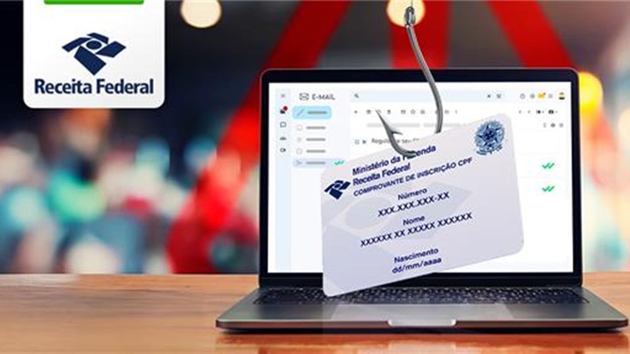Golpes usam nome e CPF do contribuinte para simular cobranças da Receita Federal
