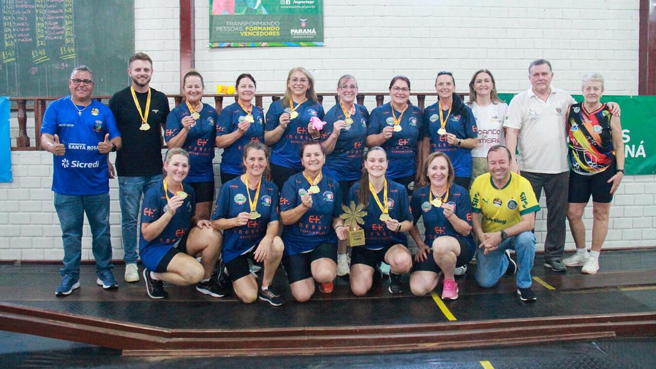 Toledo conquista o ouro no bolão feminino nos 67º Jogos Abertos do Paraná