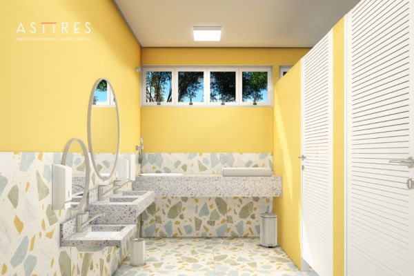 Imagem referente a notícia: Núcleo Acic na Obra apresenta projeto de banheiro com acessibilidade para a APAE