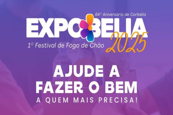 Expobélia 2025 incentiva solidariedade com campanha de arrecadação de alimentos