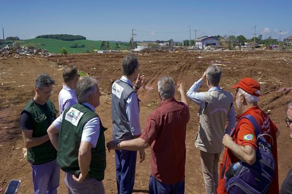 Itaipu reforça apoio a Rio Bonito do Iguaçu após tornado