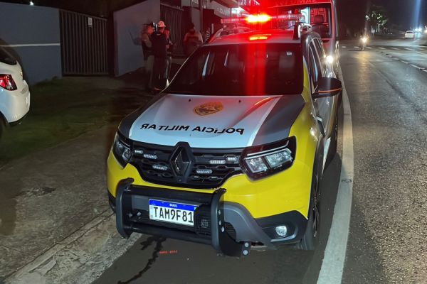 Homem é atacado com faca em conflito familiar no Bairro Periolo e acaba ferido